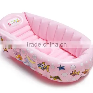 PVC Inflatable Baby Bathtub/ Folding Baby Bathtub thumbnail-3