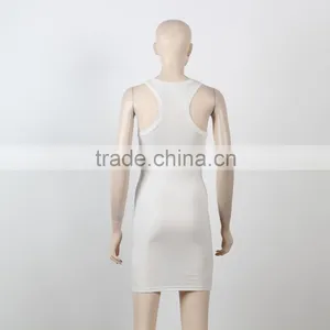 African Floral Dress Custom Design Women Sleeveless Printed Bodycon Dress thumbnail-2