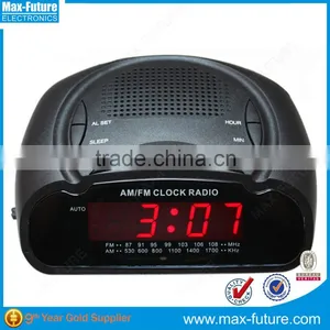 New Item Digital Alarm Clock Radio AM/FM Led Clock Radio With Speaker thumbnail-4