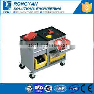 RYWL 2016 Customized Stainless Industrial Steel Work Table With Wheels thumbnail-1