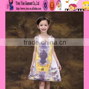 2016 Sweet Girls Kids Wedding Dresses Top Quality Original Baby Kids Dresses for Weddings thumbnail-6