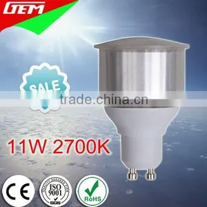 CE TUV ROHS 8000-10000Hours 230V 2700K CFL GU10 Bulb 11W thumbnail-2