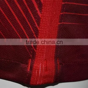 Customize a New Style Red Color Soccer Jersey Grade Original European 2016 thumbnail-6