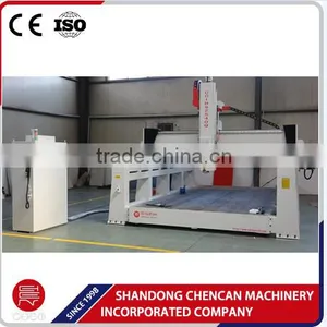 CC-SF2040Q-3S 3 Axis Wood and Foam Molding Cnc Router With Steel Plate Table thumbnail-1