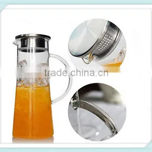 High Borosilicate Double Wall Glass Teapot New Desin Double Wall Glass Tea Infuser for Sale thumbnail-3