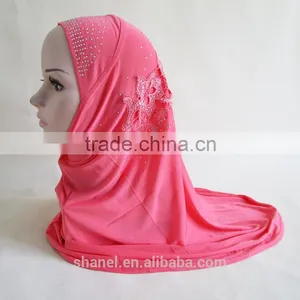 High Quality Wholesale Rhinestones Muslim Women Scarf Hijab Scarf thumbnail-1