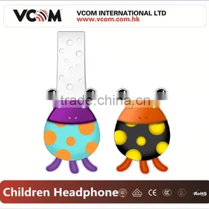 Mini Cute Cartoon Earphones for Kids for Children thumbnail-1