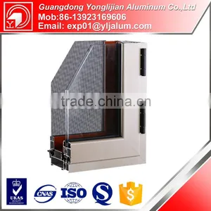 Extruded Aluminum Anodized Window Frame 50*16 thumbnail-1