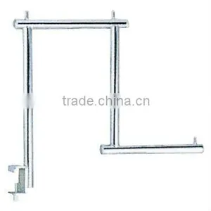 Chrome Metal Pipe Display Hook thumbnail-1