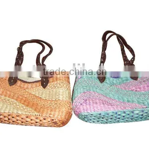 Straw Bag,seagrass Bag,beach Straw Bag thumbnail-1