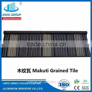 Green Back Aluminum Zinc Colorful Stone Coated Metal Roofing Sheet thumbnail-1