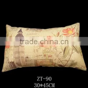 Custom Printing Accept Nature Linen Material Car Seat Cushion thumbnail-5