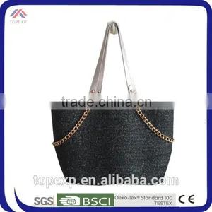 Straw Shopping Bag Paper Straw Shoulder Bag thumbnail-2
