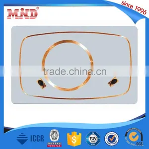 MDD25 Dual Frequency EM4442 Chip Card Hybird Rfid Smart Card thumbnail-1