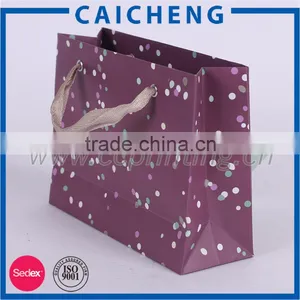 2016 New Luxury Shopping Paper Bag for Cloth thumbnail-3