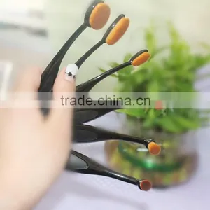2016 Big Round Toothbrush Best Makeup Tool Sets Plastic Personalized Makeup Brushes thumbnail-1
