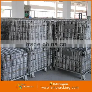 Pallet Logistic Collapsible Welded Wire Container thumbnail-5