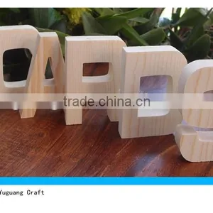 Pine Wooden Letter "CARDS" for Wedding Decor thumbnail-2