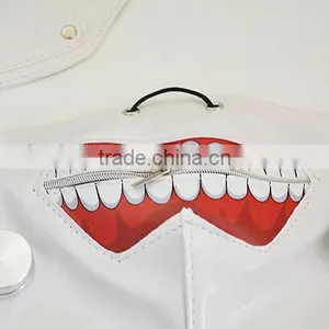 Japan Anime Tokyo Ghoul Kaneki Ken Adjustable Zipper Masks PU Leather Cool Mask thumbnail-4