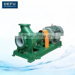 IHF Series Fluorin Plastic Centrifugal Pump With Motor for Chemical Industry thumbnail-1