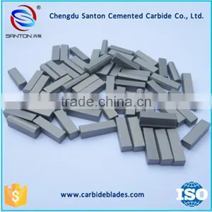 YG6/YG8 Carbide Brazed Tips/cemented Carbide Welding Tips/welding Blade for Cutting thumbnail-1