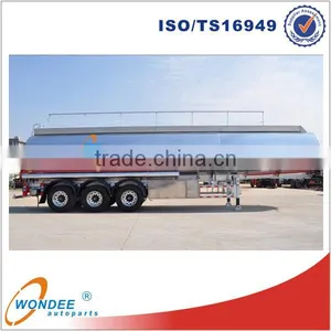 Stainless Steel 3 Axle Fuel Tanker Semi Trailer thumbnail-1