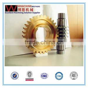 High Precision Worm Wheel Gear Made by WhachineBrothers thumbnail-4