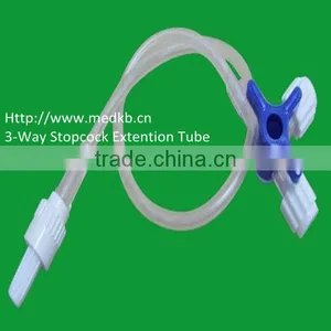 3-Way Stopcock With Extension Tube thumbnail-1