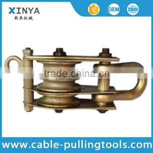 5T Three Sheaves Steel Pulley Snatch Block thumbnail-1