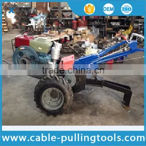 5T Double Drum Hand Tractor Winch/walking Tractor Winch/tractor Machine thumbnail-3