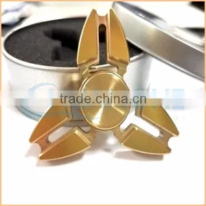 2017 New Tri-Spinner Fidgets Toys Copper Triangle Finger Gyro thumbnail-5