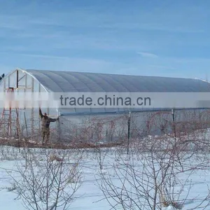 Double Layer Film Greenhouse Plastic Film Greenhouse in Winter thumbnail-2
