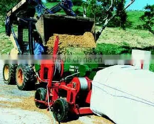 White/black Plastic Silage Tube Cover , Silo Bag thumbnail-4