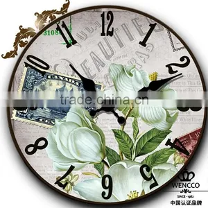 Pastoralism Wall Watch With Colorful Printing thumbnail-4