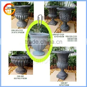 Various of Strong Fiberstone Flower Pot, Flower Planter thumbnail-2