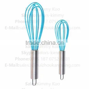 Kitchen Non-Stick Manual Egg Beater , Hand Egg Mixer Whisk thumbnail-1