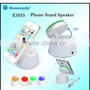 Newest ! Silicone Collapsible Mini Speaker With Mobile Stand thumbnail-1