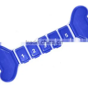 Bone Shaped Pet Pill Box & Treat Box thumbnail-1