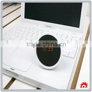 Creative Digital Electrical Gift Beautiful Ladys Small LED Desk Table Make Up Mirror Alarm Clock thumbnail-3