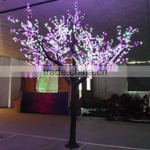 Best Selling Artificial Colorful LED Tree Light Cherry Tree thumbnail-1