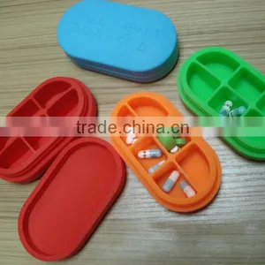 Eco-friendly Silicone Pill Box thumbnail-1