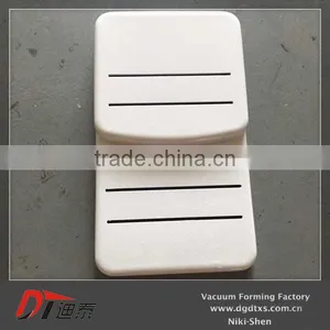 OEM Design of White Double Layer Food Serving Tray in Vacuum Forming Factory, thumbnail-3