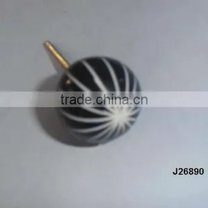 Resin Knob With Patterns Available in Other Colour and Patterns thumbnail-1