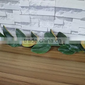 Artificial Magnolia Leaves Garland Plastic Magnolia Garland thumbnail-2