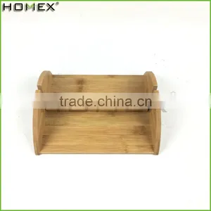 Bamboo Paper Napkin Holder With Removable Bar Homex BSCI/Factory thumbnail-6