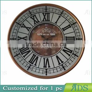 Wooden Clock / Colorful Wall Clock ADS050026 thumbnail-1