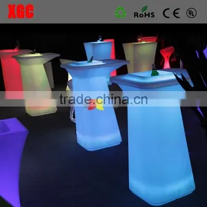Plastic LED Lighitng Function Portable Table With Plastic Table thumbnail-6