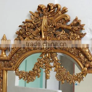 Vertical Dressing Room Baroque Style Frame Mirrors thumbnail-3