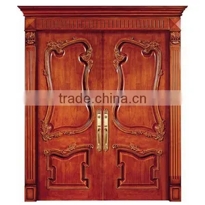 Luxury Exterior Lacquer Oak Door in Vintage Style BF11-0520a thumbnail-1