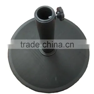 12.5KGS Garden Glassic Round PE Concrete Parasol Base PC-052-12.5 thumbnail-1
